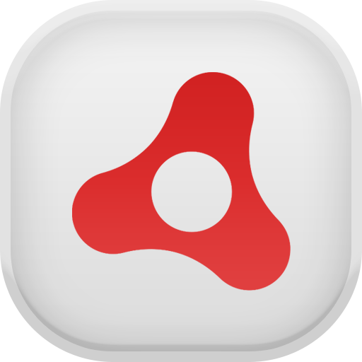 Adobe, Air, Light Icon 512x512 Adobe, Air, Light Icon