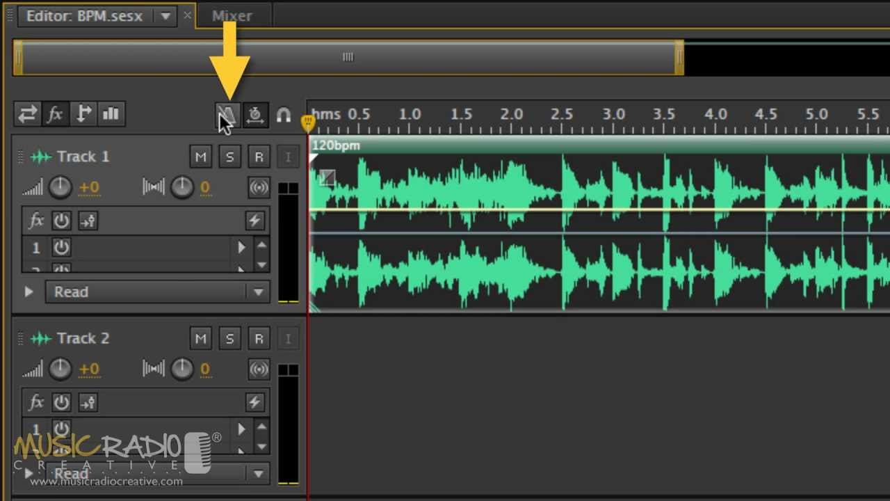 1280x720 Adobe Audition Metronome Tutorial