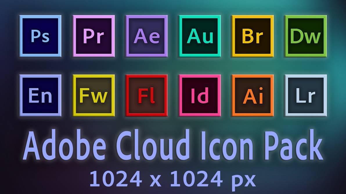 1192x670 Adobe Cc Icon Pack