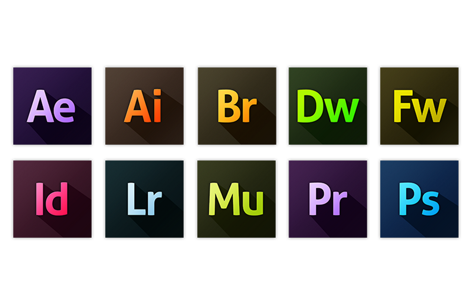 1600x1036 Adobe Cc Replacement App Icons Dev Resources App Icon, App, Adobe