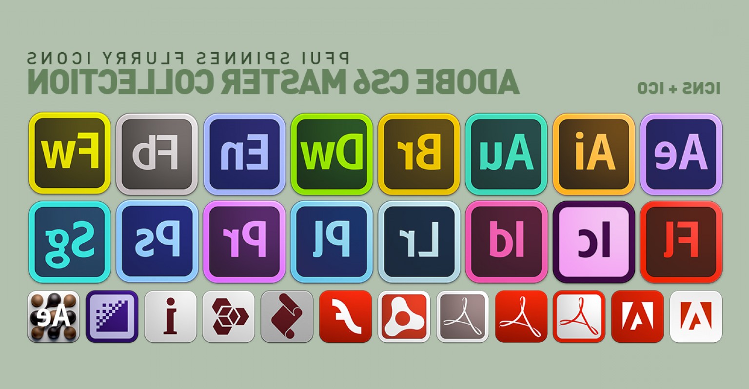 1536x798 Adobe Cs Master Collection Flurry Icons Handandbeak