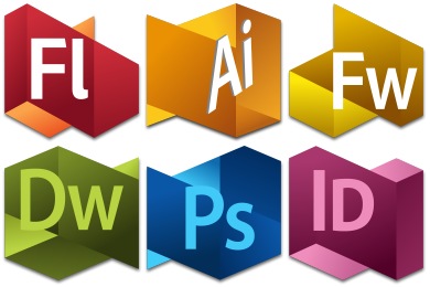 390x260 Adobe Icons