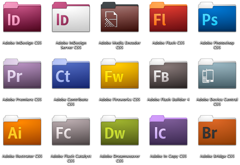 768x530 Stock Adobe Folder Icons
