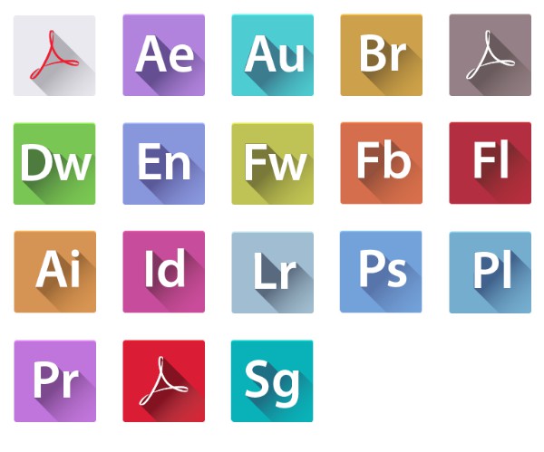 600x499 Flats Adobe Icons Free Icon Packs Ui Download