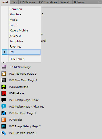 418x570 Dreamweaver Cc Restore The Classic Insert Bar