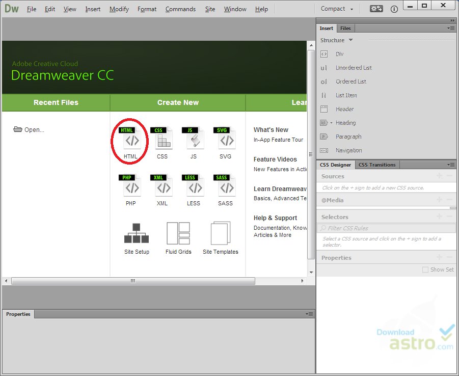 901x738 Adobe Dreamweaver