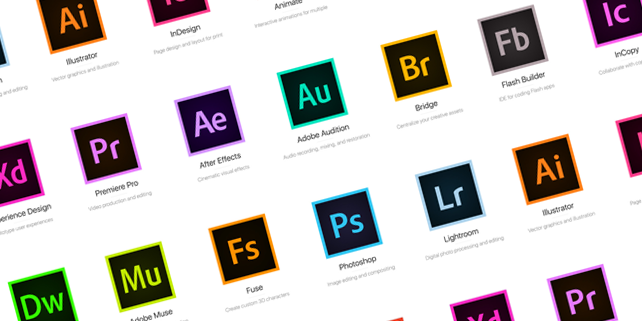 All Adobe Cc Icons 642x321 All Adobe Cc Icons