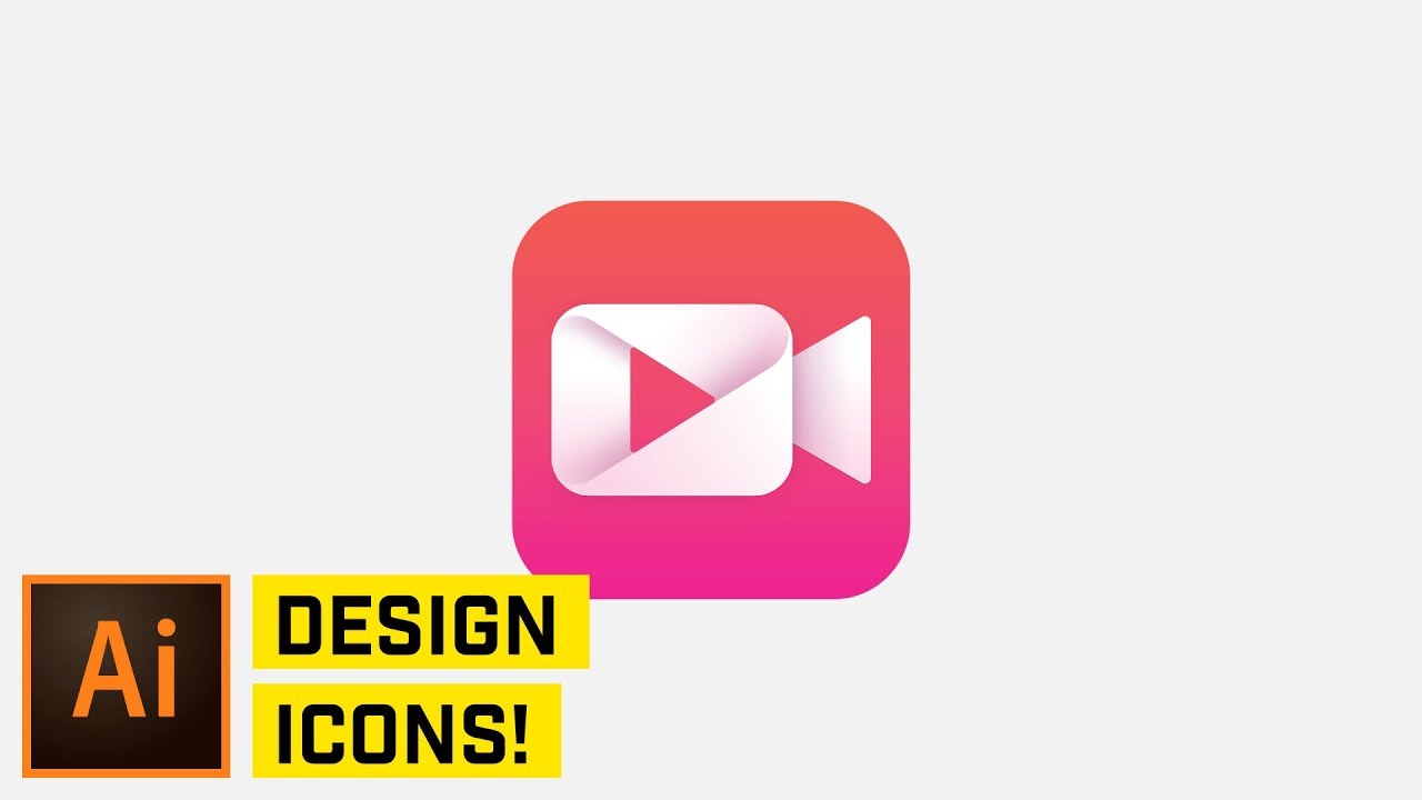 1280x720 Create A Video Camera Icon In Adobe Illustrator Cc