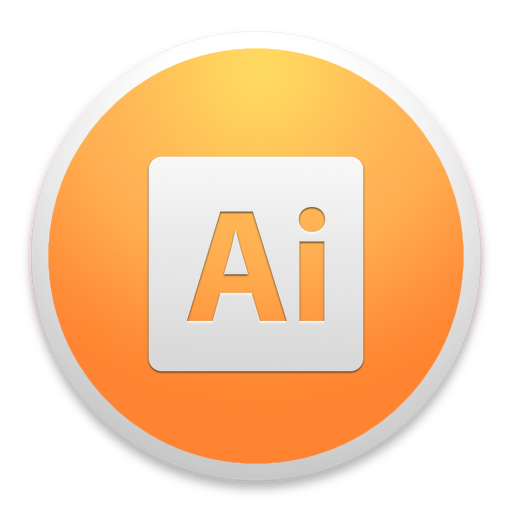 512x512 Adobe Illustrator Icon Custom Round Yosemite Iconset Paulo Ruberto