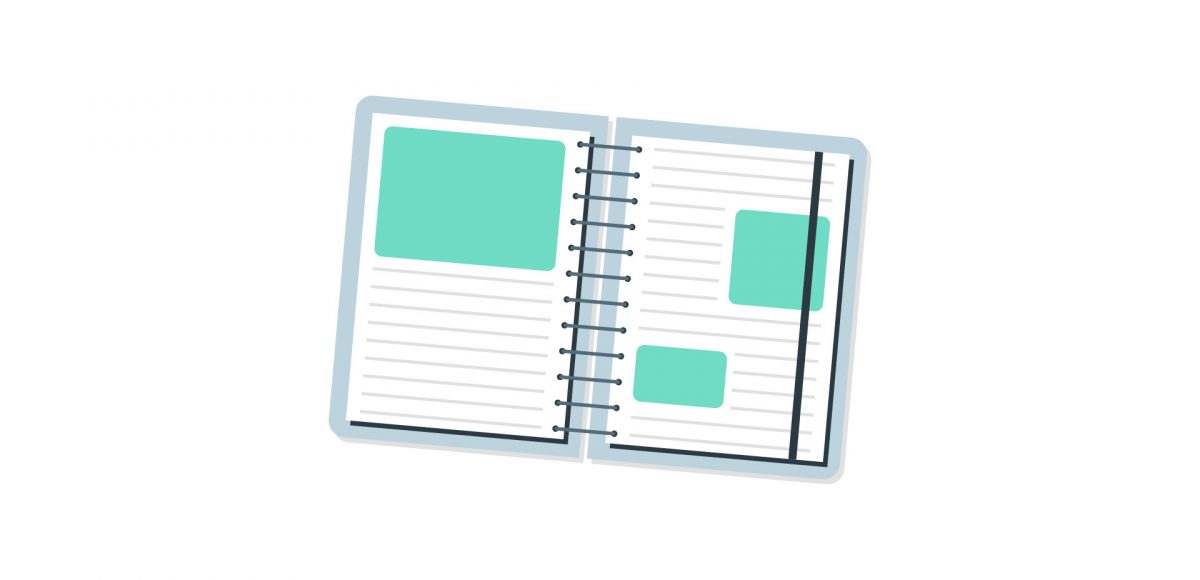 1200x580 Create A Cute Notebook Icon In Adobe Illustrator
