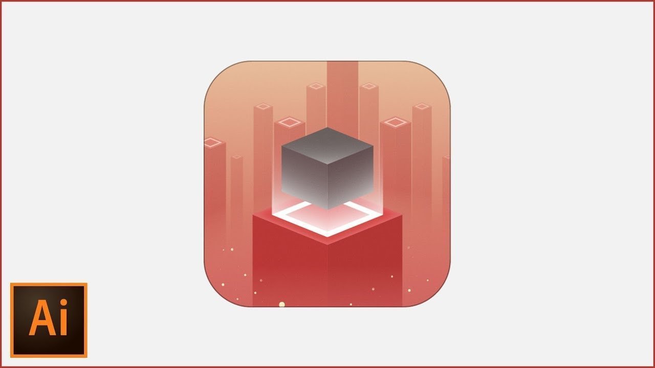1280x720 How To Create A Floating Cube Icon Design In Adobe Illustrator