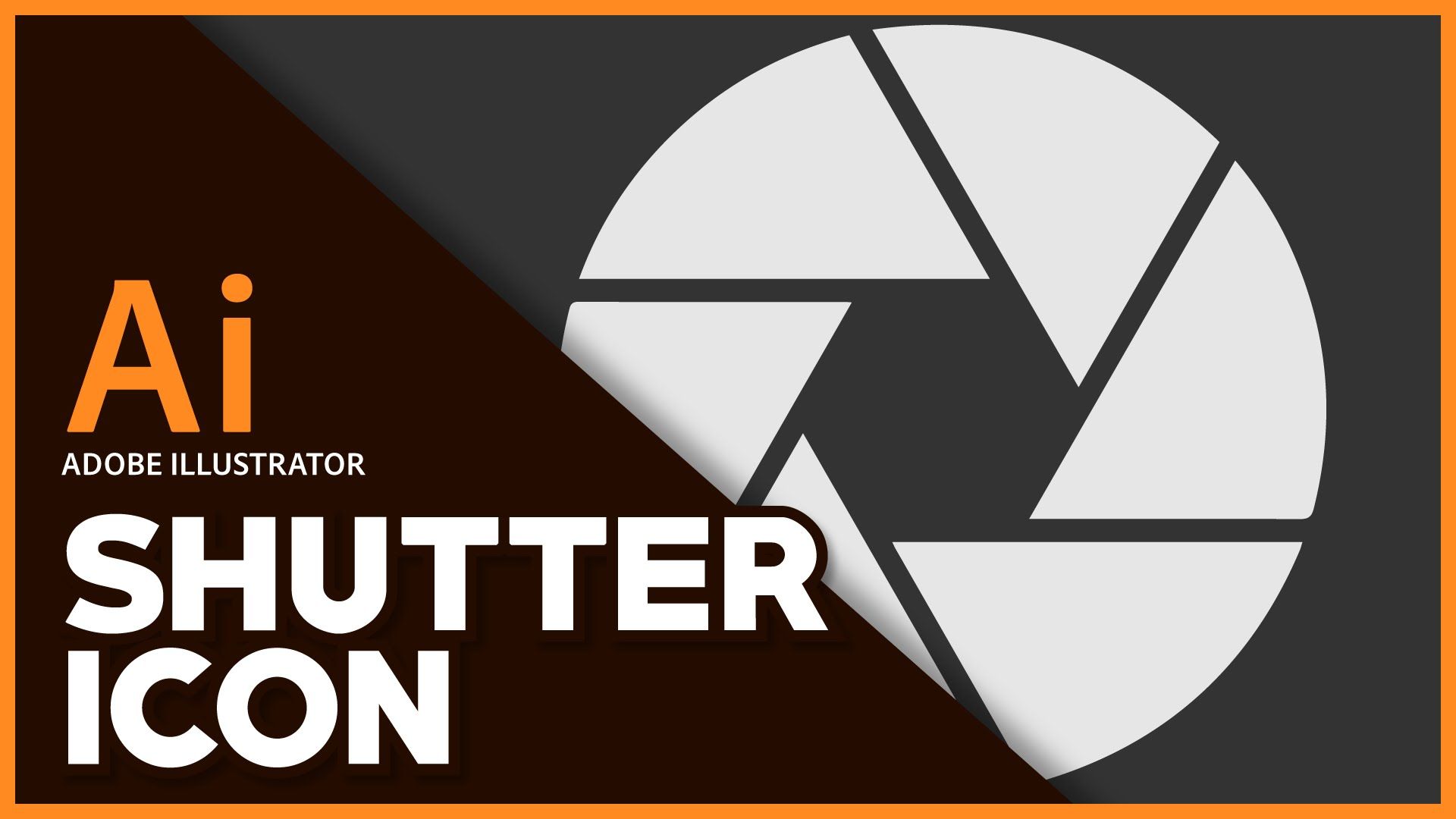 1920x1080 Adobe Illustrator Shutter Icon Tutorial