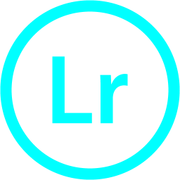 256x256 Free Aqua Adobe Lightroom Icon