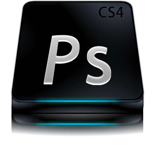 512x512 Adobe, Black, Cs, Photoshop Icon