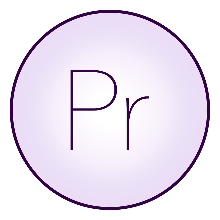 894x894 Minimalist Adobe Premiere Pro Custom Icon