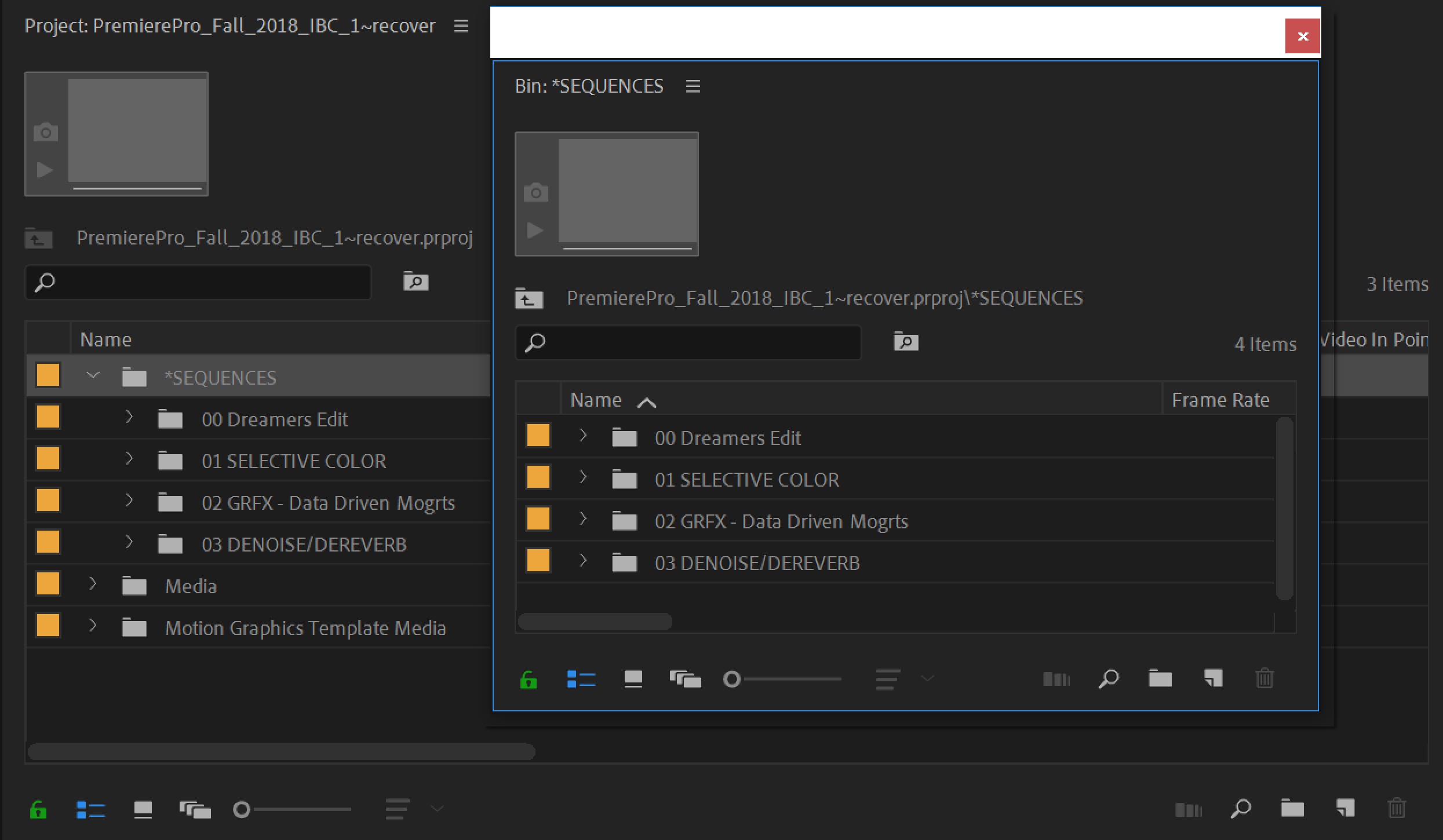 2490x1450 Organizing Assets In The Premiere Pro Project Panel