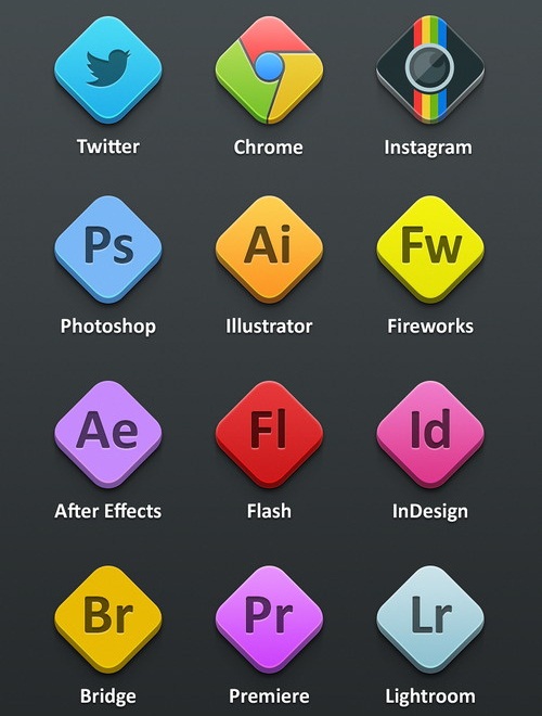 500x660 Adobe Icon Vector