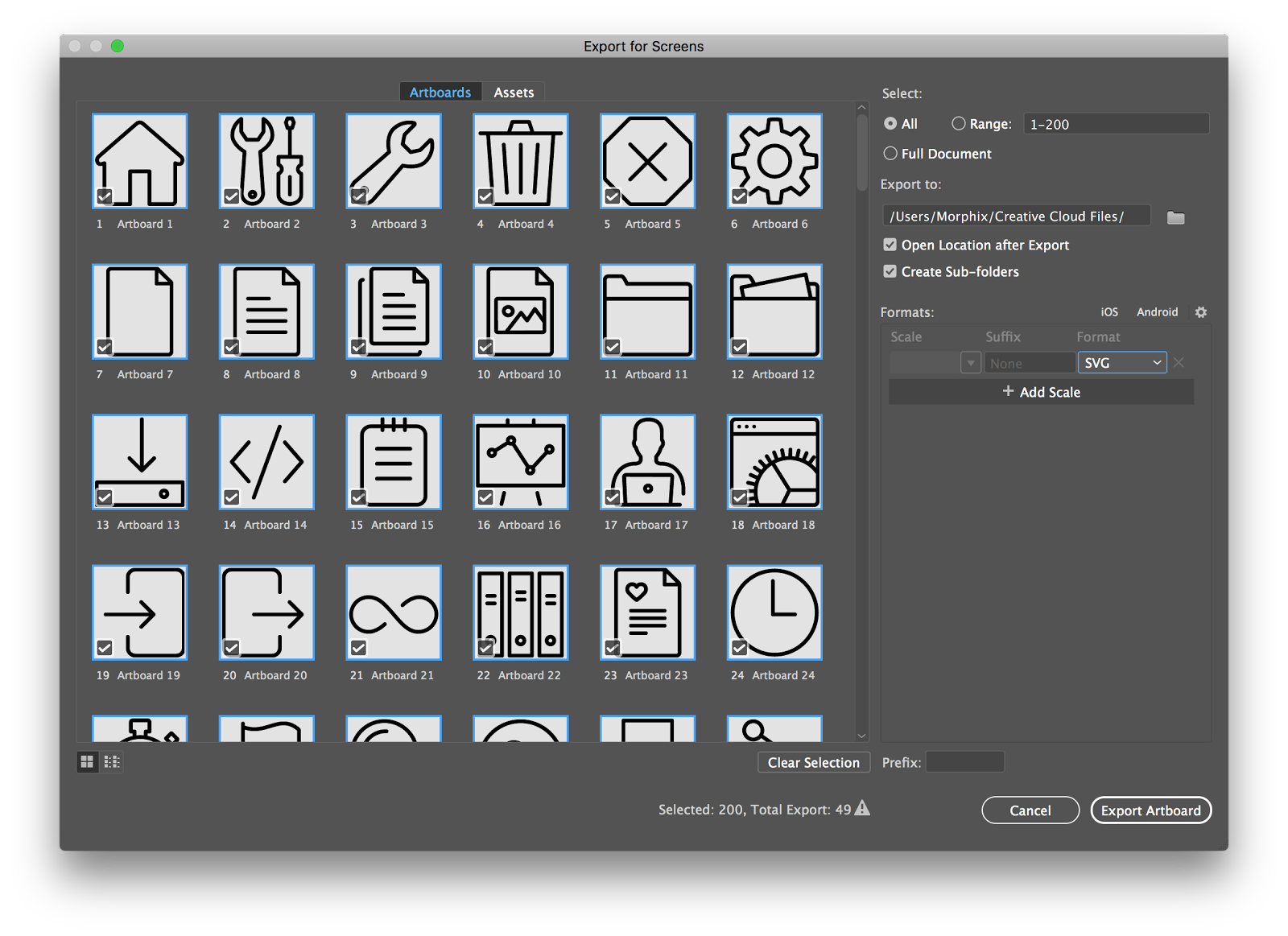 1600x1163 Weekoficons Prepare Icons For Icon Fonts Creative Cloud