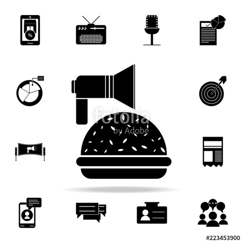 500x500 Promotion Product Icon Digital Marketing Icons Universal Set