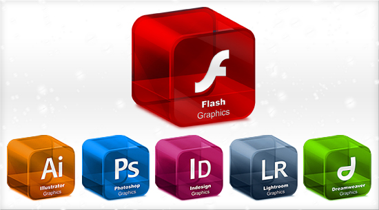 550x305 Cube Adobe Series Software Png Icon Over Millions Vectors, Stock