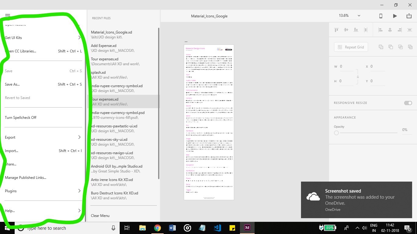 1366x768 Full Featured Top Menu For Windows Adobe Xd Feedback