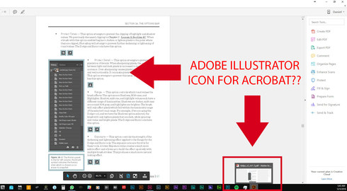490x270 Problem Adobe Acrobat Opens With Illustrator Icon Photoshop