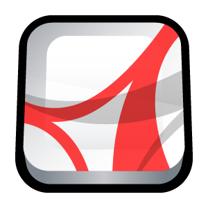 300x300 Adobe, Acrobat, Reader, Pdf Icon Cartoon Icons Iii Icon Sets