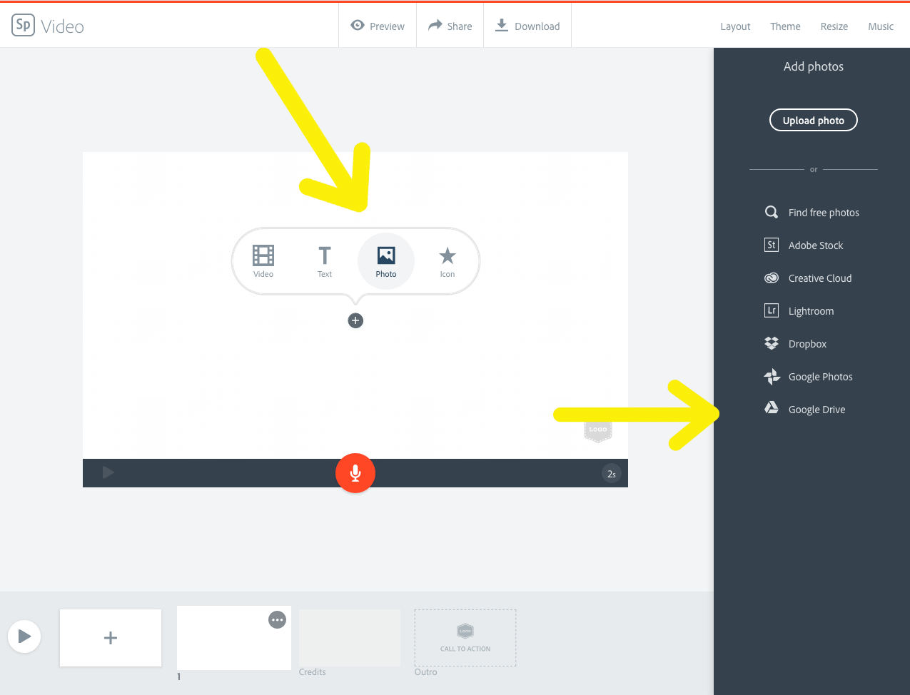 1275x974 Create An Audio Slide Show With Adobe Spark