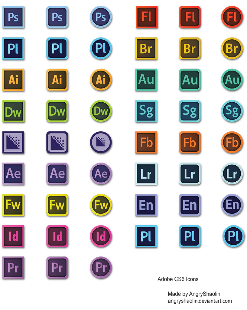 817x1024 Adobe Icons Vector Images