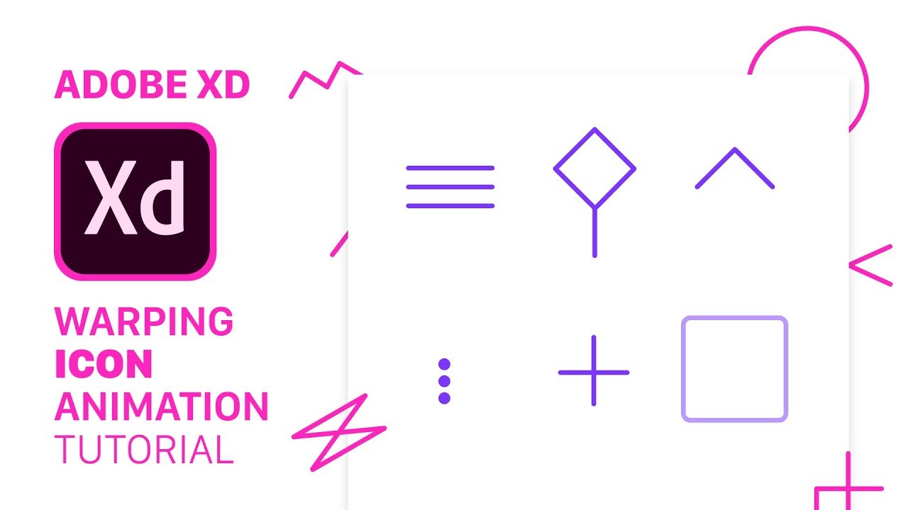 1280x720 Warping Icons Animation In Adobe Xd Auto Animate Design Weekly
