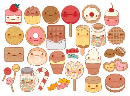 450x332 Collection Of Lovely Baby Sweet And Dessert Doodle Icon Cute