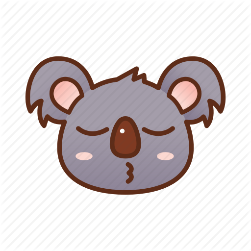 512x512 Adorable, Cute, Emoticon, Koala Icon