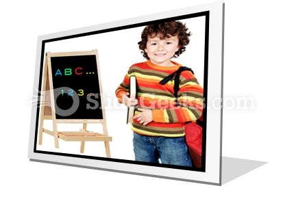 413x294 Adorable Child Studying Powerpoint Icon F