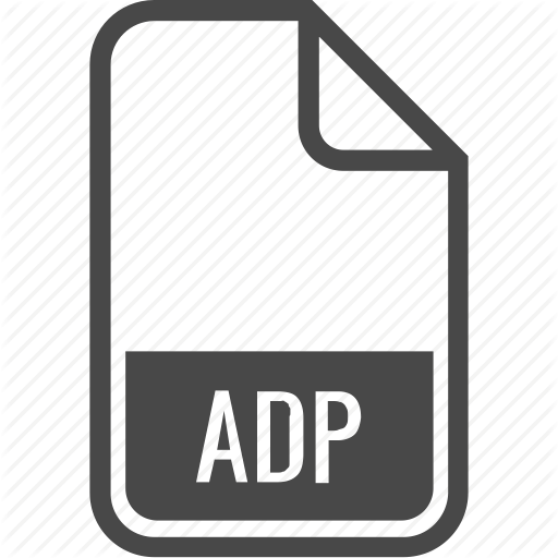 512x512 Adp, Document, File, Format, Type Icon