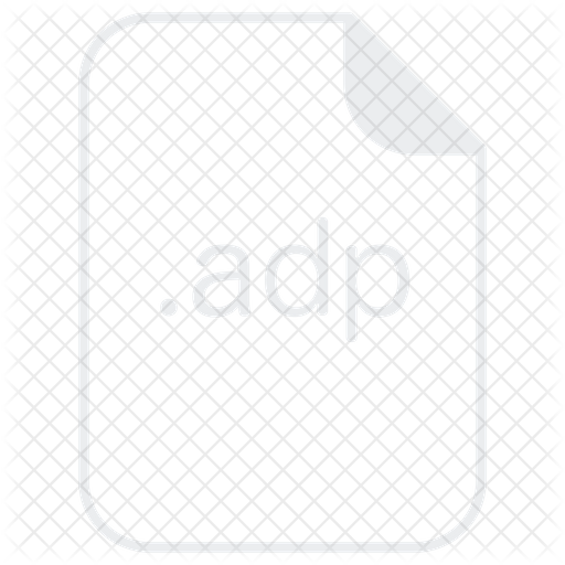 512x512 Adp Icon Of Glyph Style