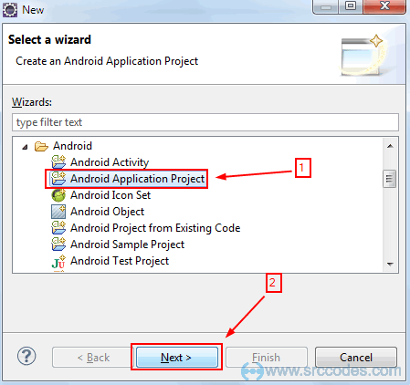 449x422 Android Hello World Example Using Eclipse Ide And Android