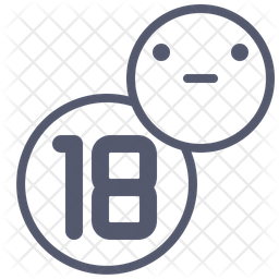 256x256 Adult Icon Of Line Style