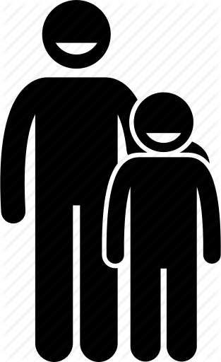 313x512 Adult, Father, Kid, Parent, Son Icon