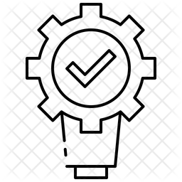 256x256 Technical Advantage Icon Of Line Style