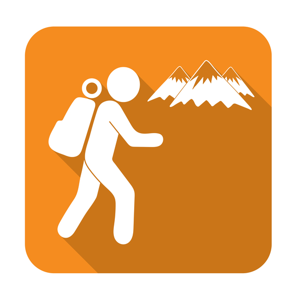 600x600 Adventure Tourist Icon Free Download