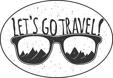 466x324 Let's Go Travel Sunglasses Mountain Adventure Icon