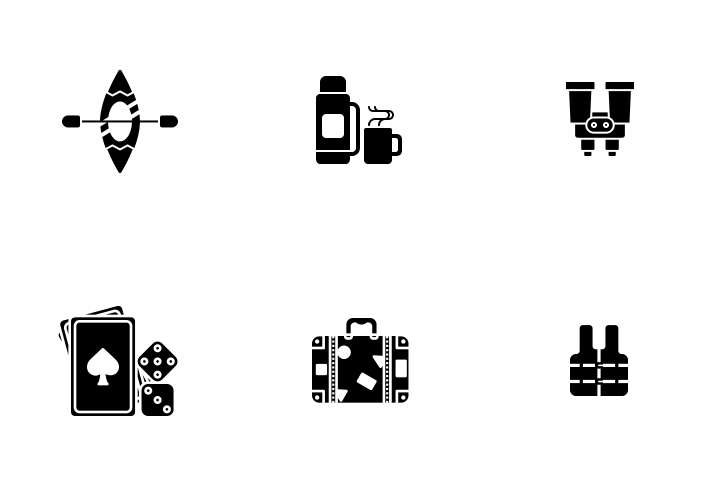 720x480 Download Camping Adventure Icon Pack