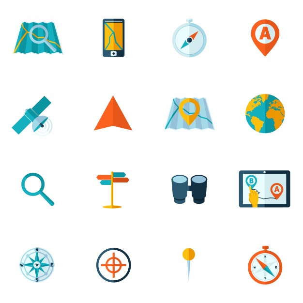 626x626 Flat Adventure Icons Vector Free Download