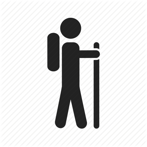 512x512 Adventure, Camping, Hiking, Walking Icon