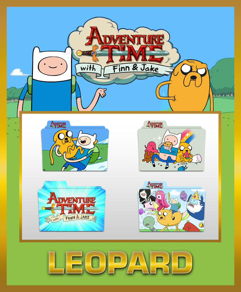 812x983 Download Adventure Time Folder Icon