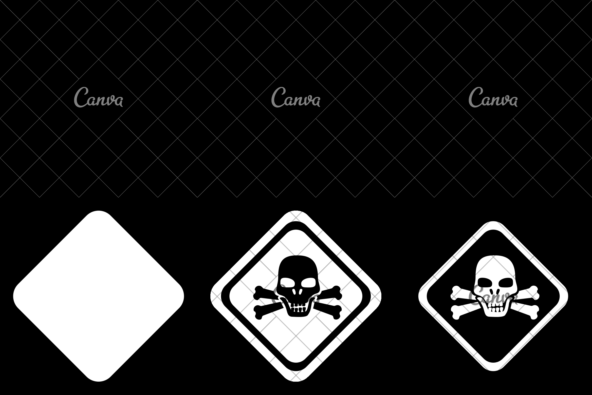 2400x1600 Danger Caution Advert Icon Vector Illustration