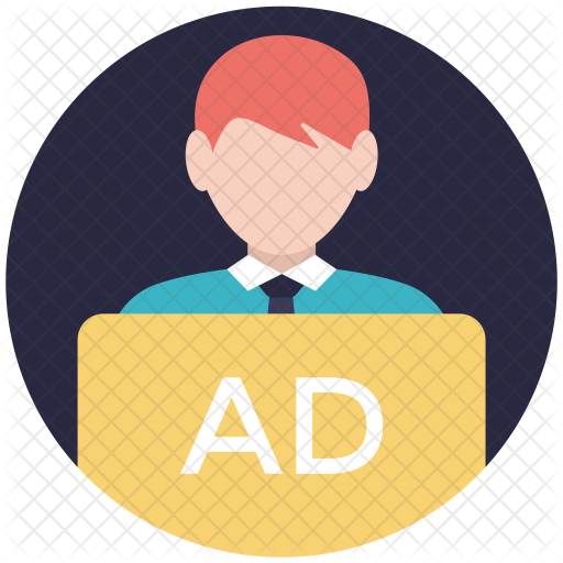 512x512 Advertiser Icon Of Flat Style