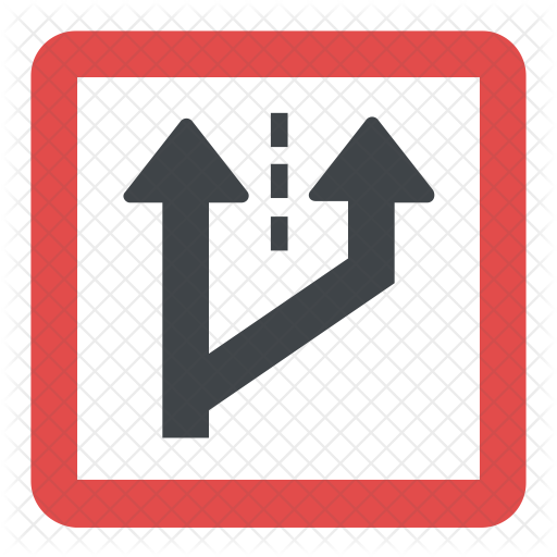 512x512 Advisory Speed Sign Icon Of Flat Style