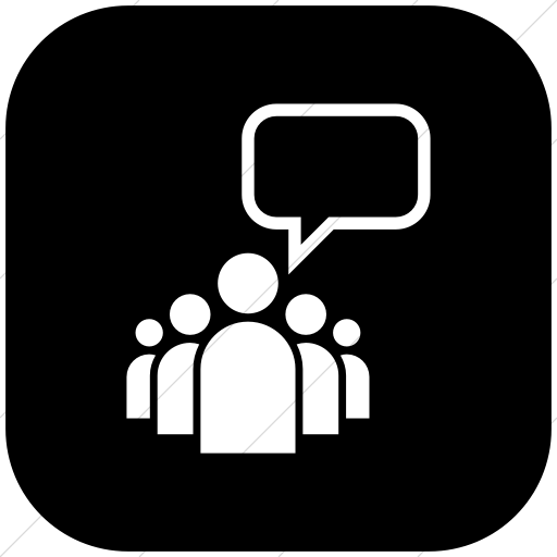 512x512 Iconsetc Flat Rounded Square White On Black Ocha Humanitarians