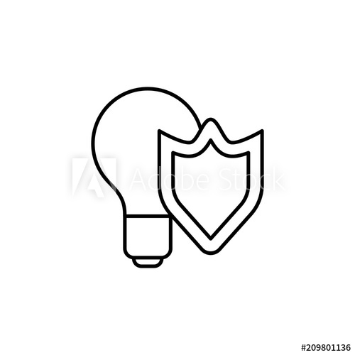 500x500 Advocacy Line Icon Element Of Insurance Sign For Mobile Concept